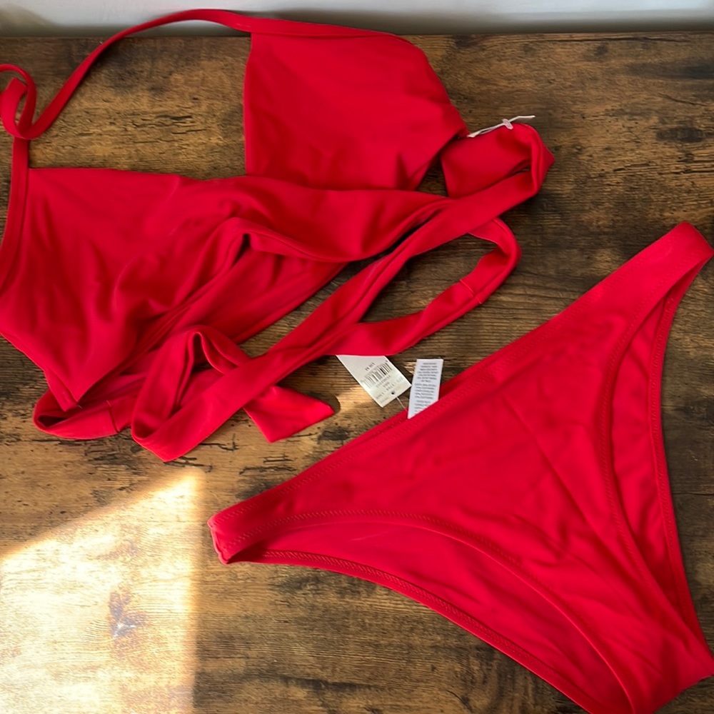 Aerie bikini top-xl bottom-m